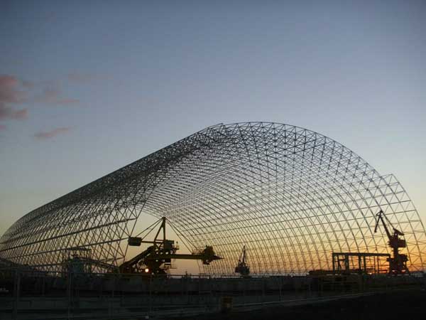 普陀热电厂网架工程